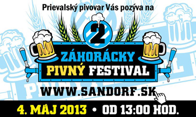 Z�hor�cky pivn� festival 2013